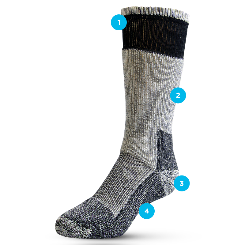 Mens Summit work sock The New Zealand Sock Company